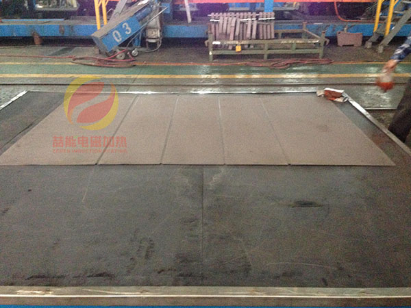 鋼板電磁加熱預(yù)熱