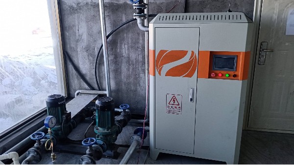 內(nèi)蒙古烏蘭察布辦公場地，50KW電磁采暖爐